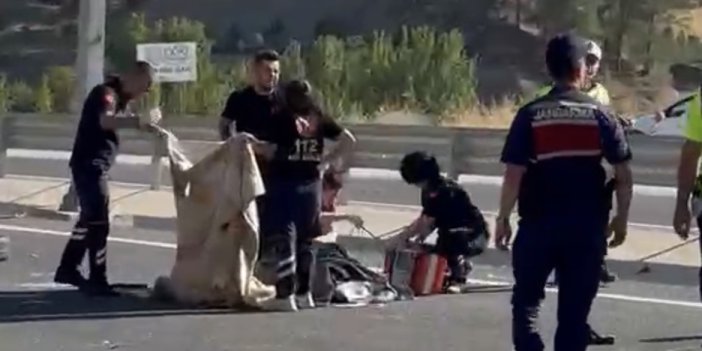 Kahramanmaraş’ta otomobilin takla attığı kazada 1 kişi öldü, 4 kişi yaralandı
