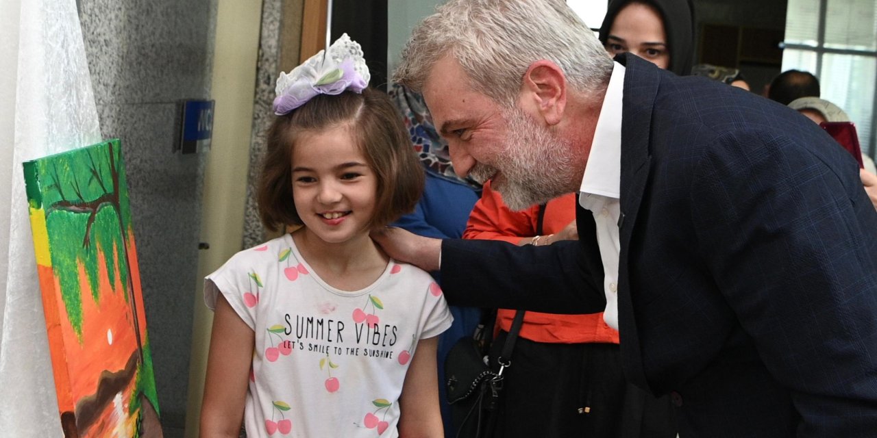 Miniklerin Sanat Yolculuğu Sergiyle Taçlandı