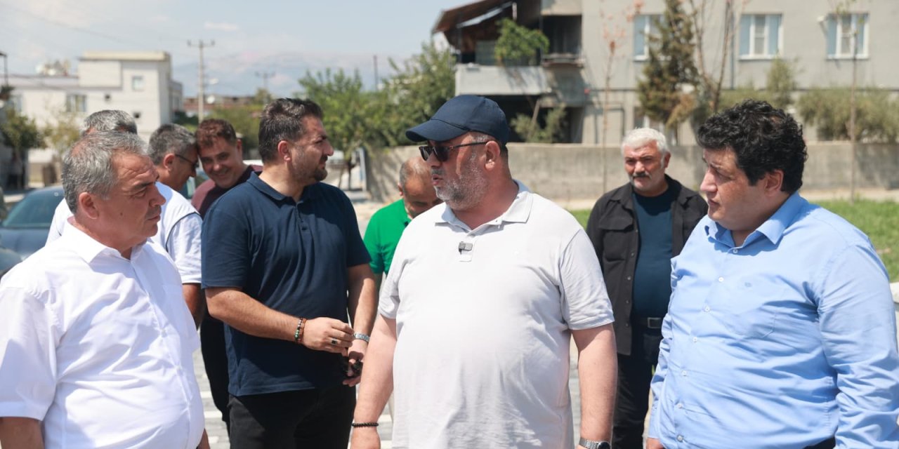 Başkan Akpınar Karaziyaret’te Prestij Sokak Projesini İnceledi