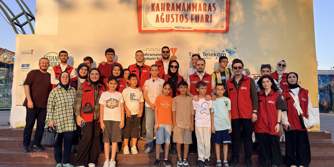 Kahramanmaraş Ağustos Fuarı En Özel Ziyaretçilerini Ağırladı
