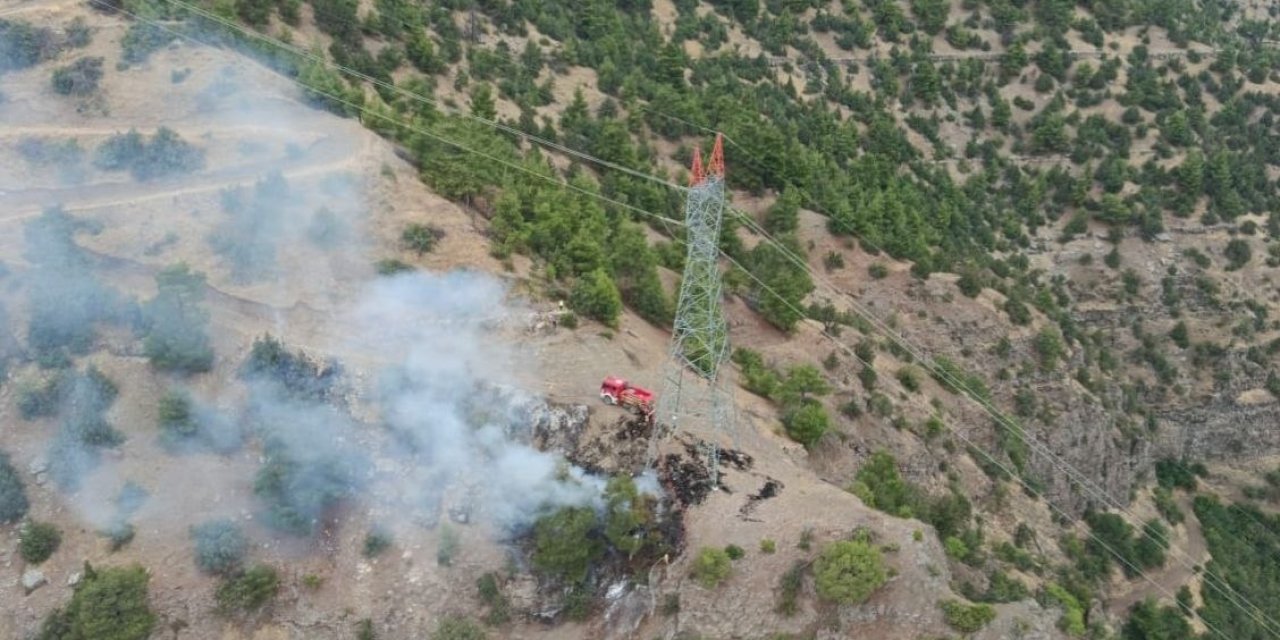 Kahramanmaraş’ta çıkan orman yangınlarının tamamı kontrol altına alındı