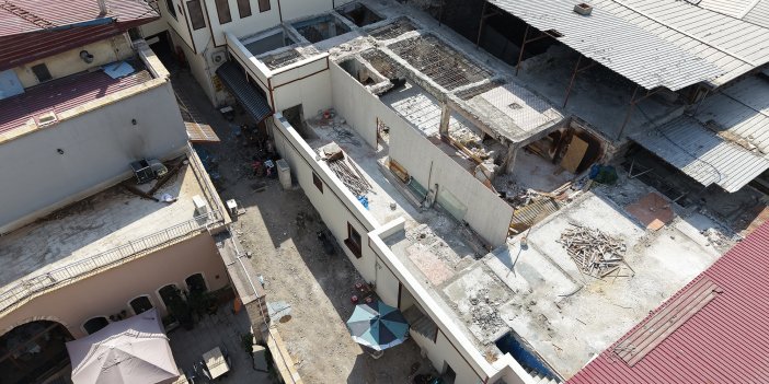 Kahramanmaraş Tarihi Katiphan Sokağı’nda Dönüşüm Sürüyor