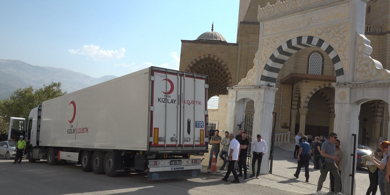 Kabe Örtüleri ve Mukaddes Emanetler Kahramanmaraş’a ulaştı