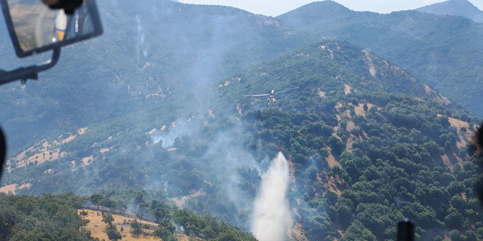 Kahramanmaraş’ta iki ayrı orman yangını kontrol altına alındı