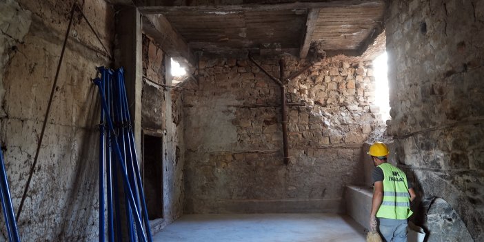 Kahramanmaraş Tarihi Çiftaslan Konağı’nın Restorasyonu Başladı