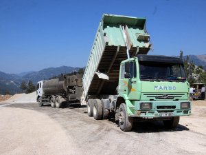 Avkasrı Yolu Tamamlanıyor
