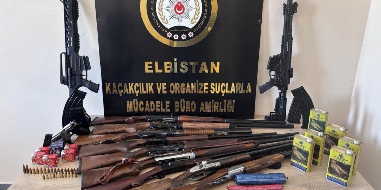 Elbistan’da iki ayrı operasyonda 3 şüpheli tutuklandı