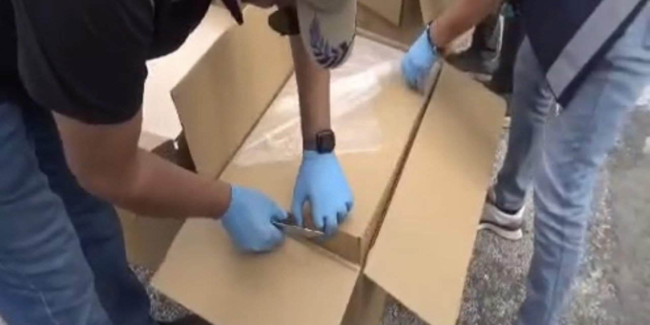 2 milyon 62 bin 500 dal makaron ele geçirildi