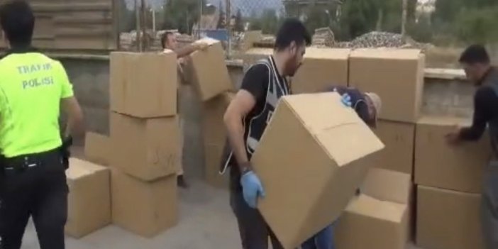 2 milyon 62 bin 500 dal makaron ele geçirildi