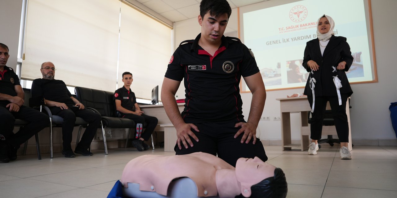 İtfaiye Personelinin İlk Yardım Müdahale Kabiliyetini Güçlendiriyor