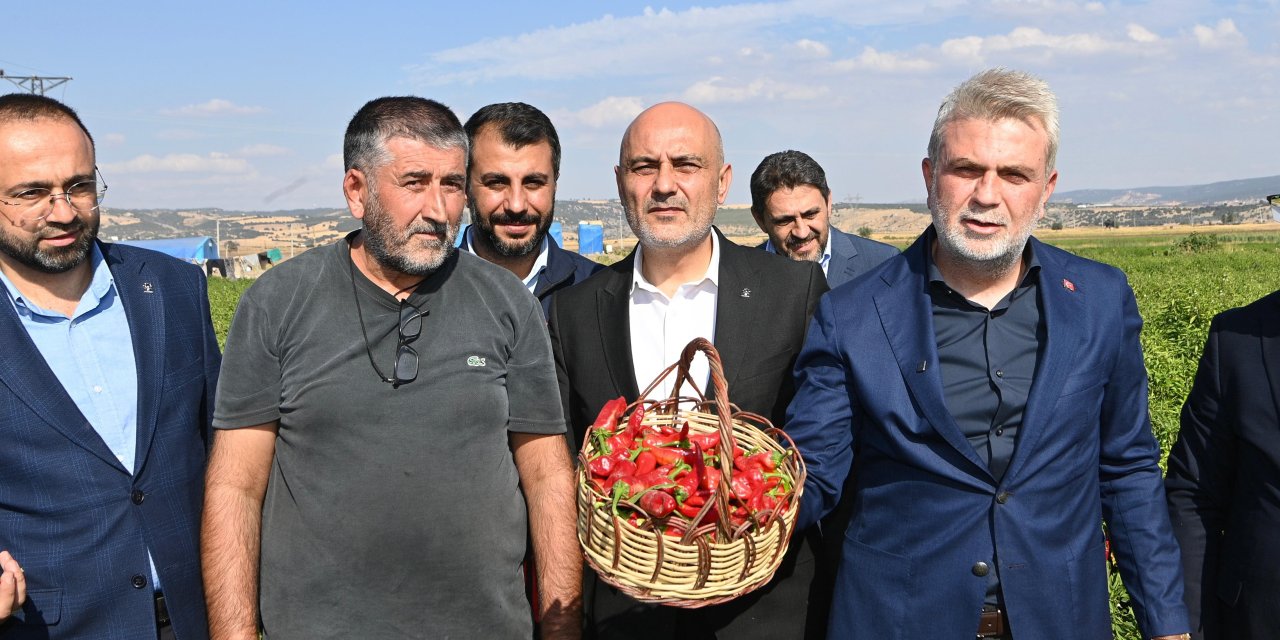 Başkan Görgel; “Dünya’nın En Güzel Biberi, Maraş Biberi Hasadımız Hayırlı ve Bereketli Olsun”