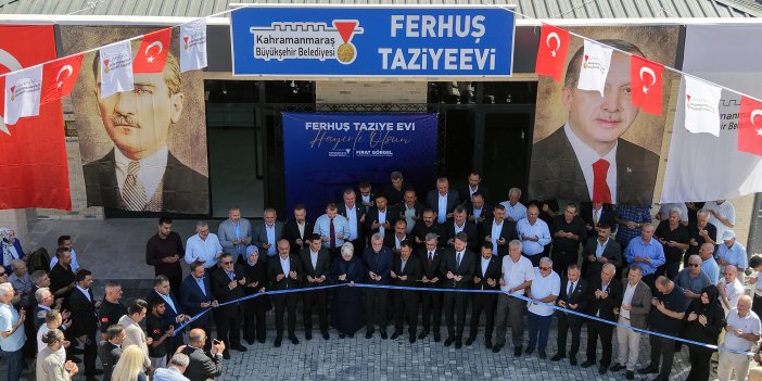 Kahramanmaraş Ferhuş Taziyeevi Hizmete Açıldı