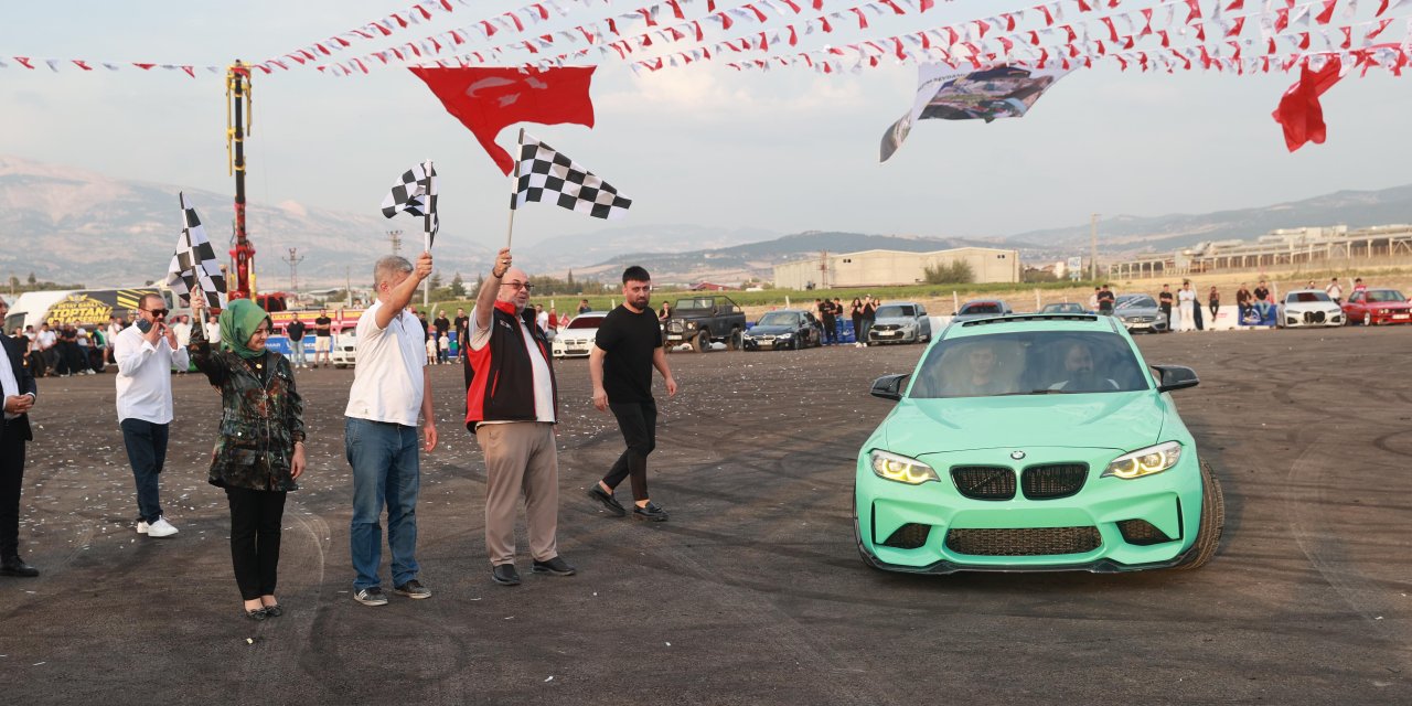 Dulkadiroğlu’nda Motor Sporlarına Yeni Adres: Drift Pisti Kapılarını Açtı