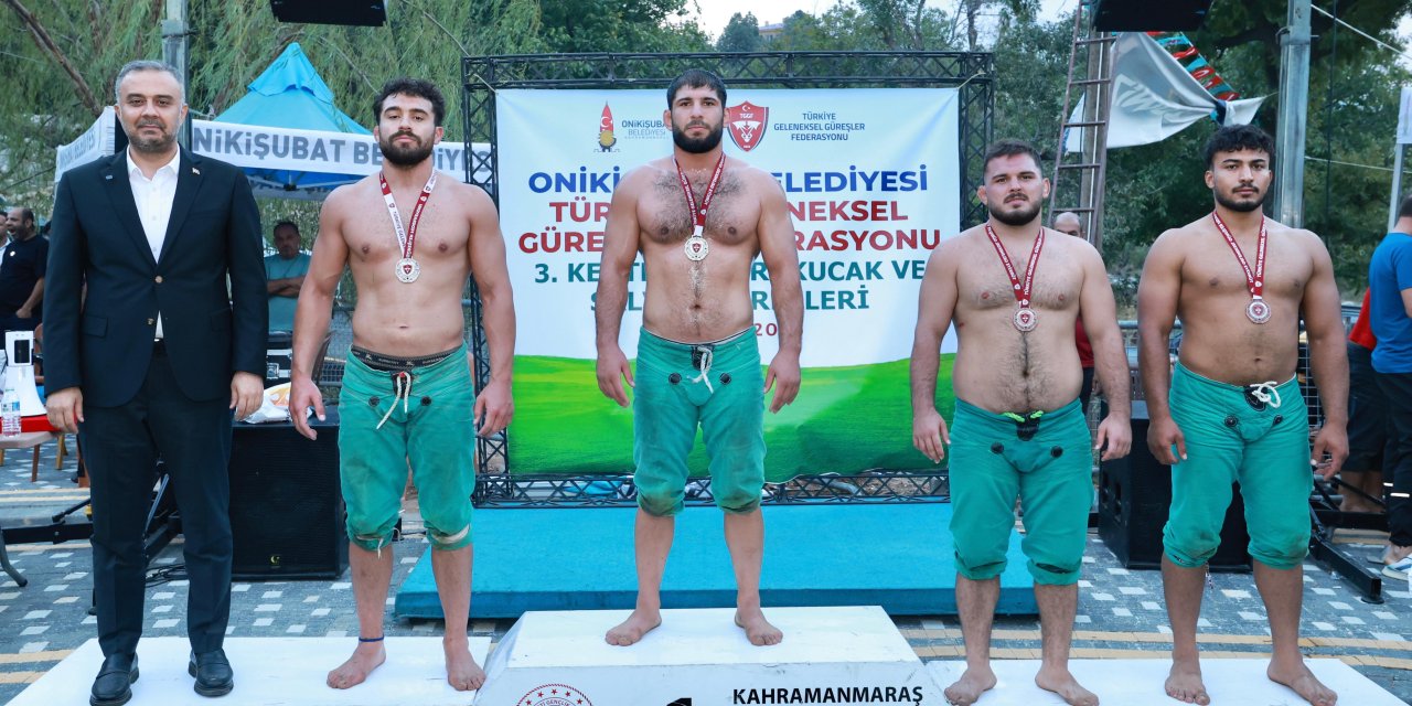 20 yıl sonra Kertmen’de kurulan er meydanının başpehlivanları belli oldu