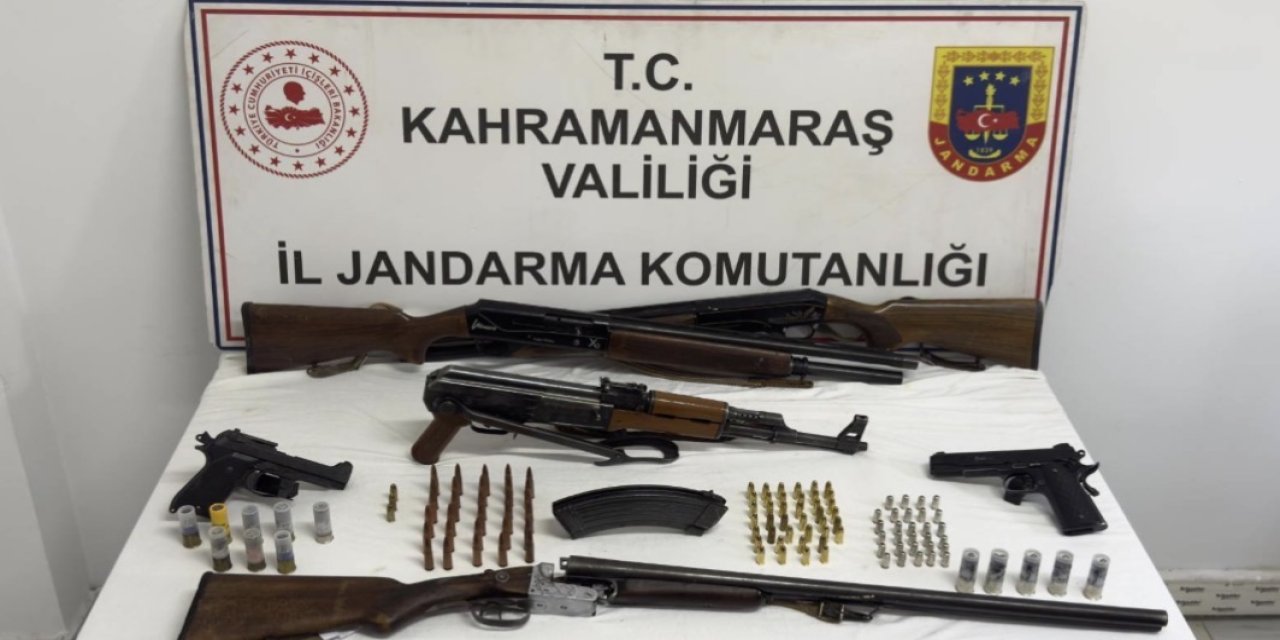 Kahramanmaraş’ta silah ve mühimmat ticareti operasyonu: 7 şüpheli gözaltında