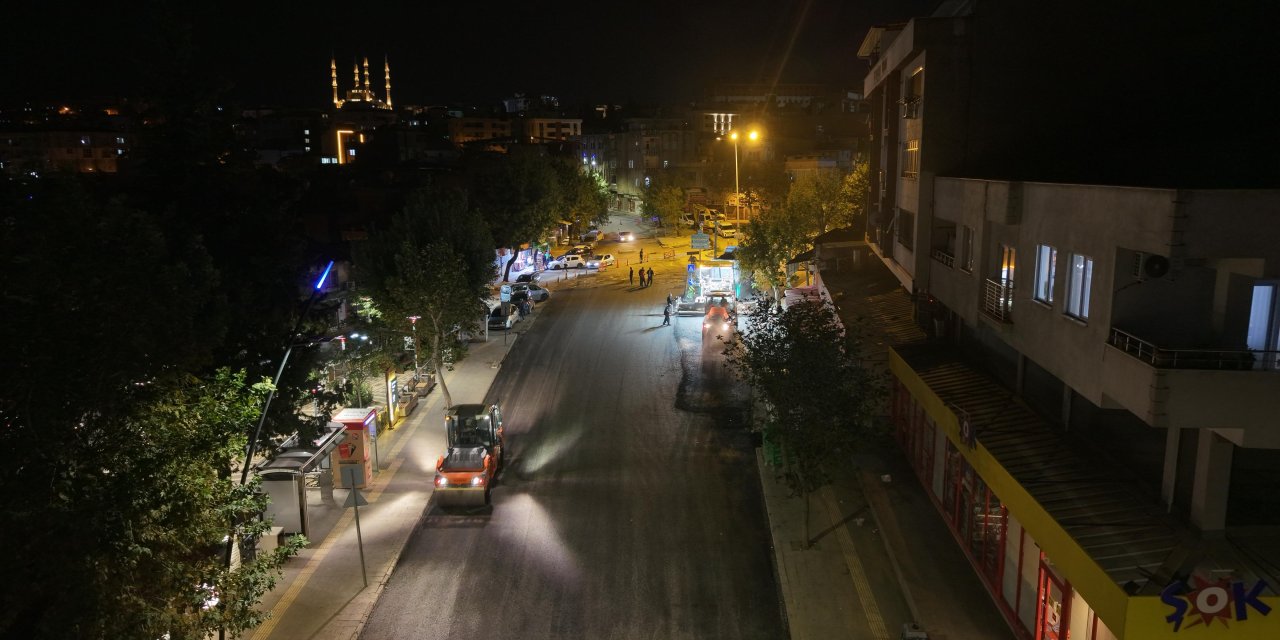 Kahramanmaraş Bayazıtlı Bulvarı’nda Kapsamlı Dönüşümü Sürdürüyor