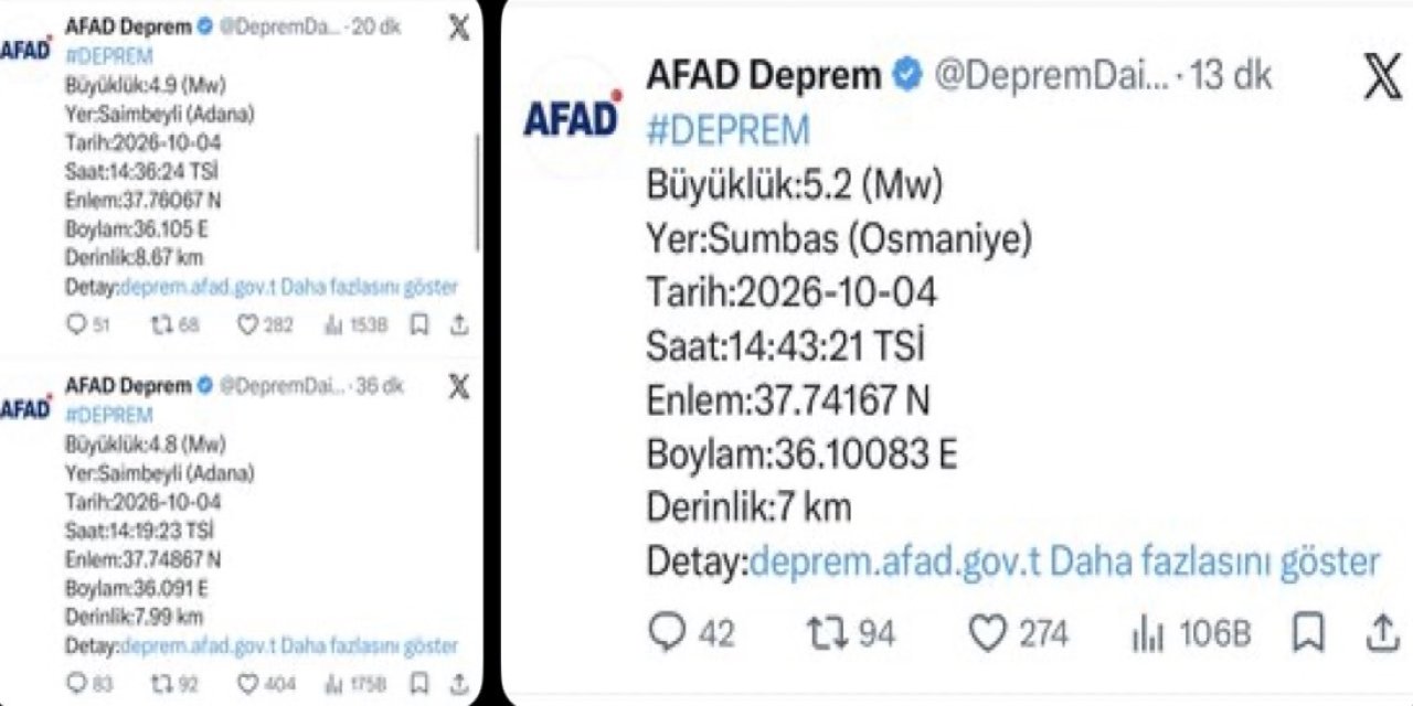 Kahramanmaraş Valisi Ünlüer’den Deprem Açıklaması: Olumsuzluk Yok