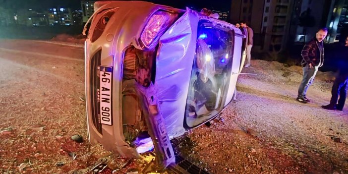 Kahramanmaraş’ta trafik kazası: 2 yaralı