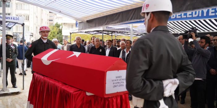 Şehit Uzman Çavuş Yusuf Güneş, Kahramanmaraş’ta toprağa verildi