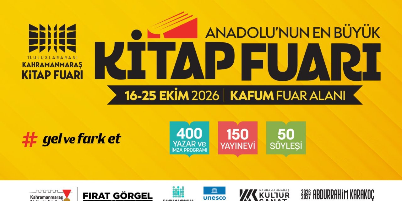 Anadolu’nun En Büyük Kitap Fuarı 16 Ekim’de Kapılarını Açıyor