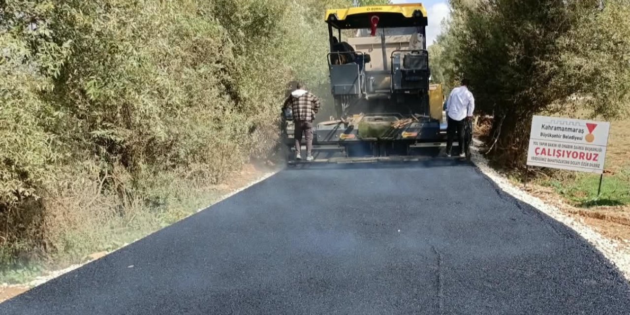 Göksun’un Bir Mahallesine Daha Büyükşehir Dokunuşu