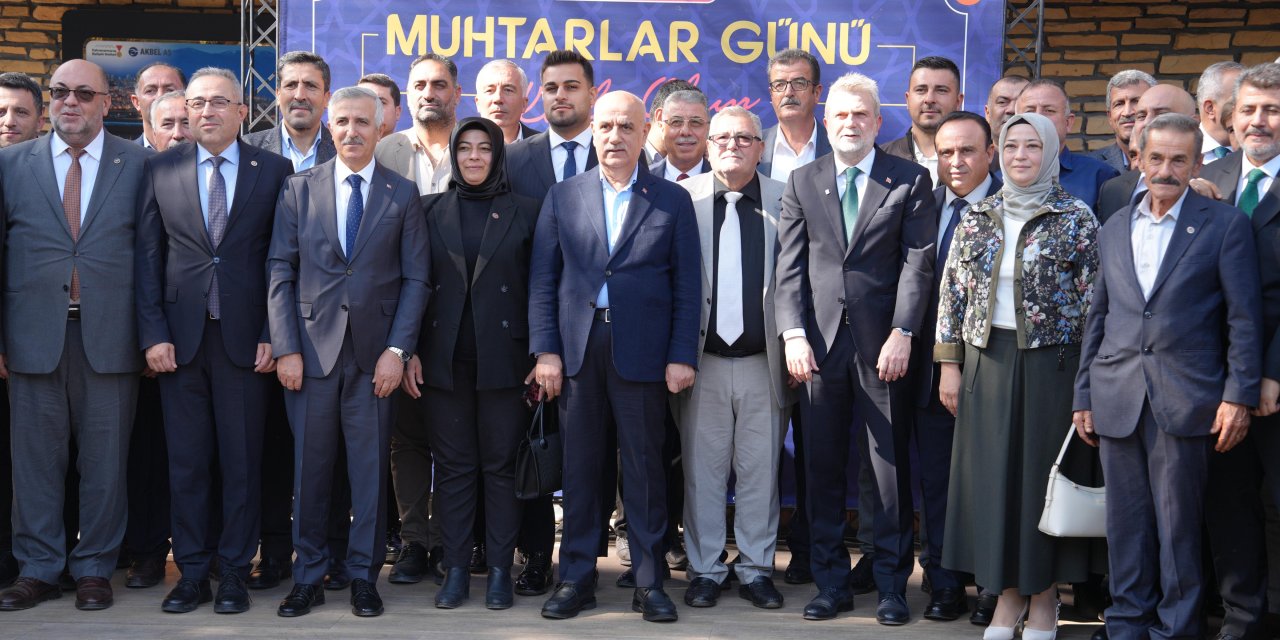 Kahramanmaraş’ta 19 Ekim Muhtarlar Günü Kutlandı