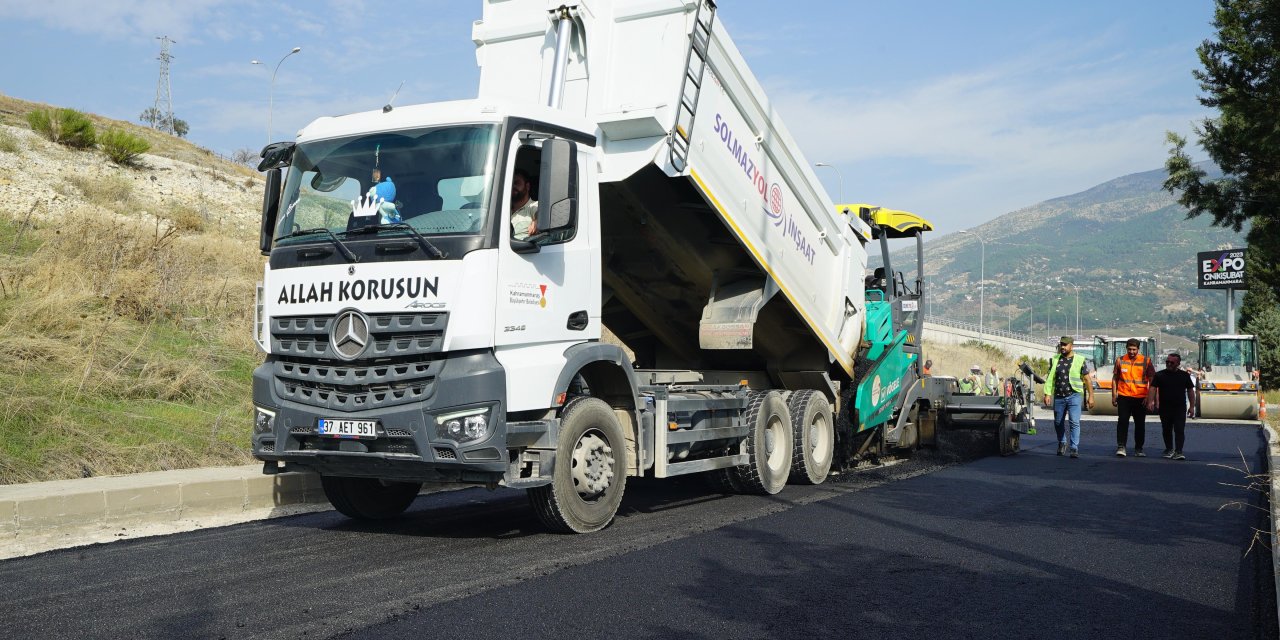 Kahramanmaraş Kavlaklı, Kazım Karabekir ve OSB’nin Ulaşımına Asfalt