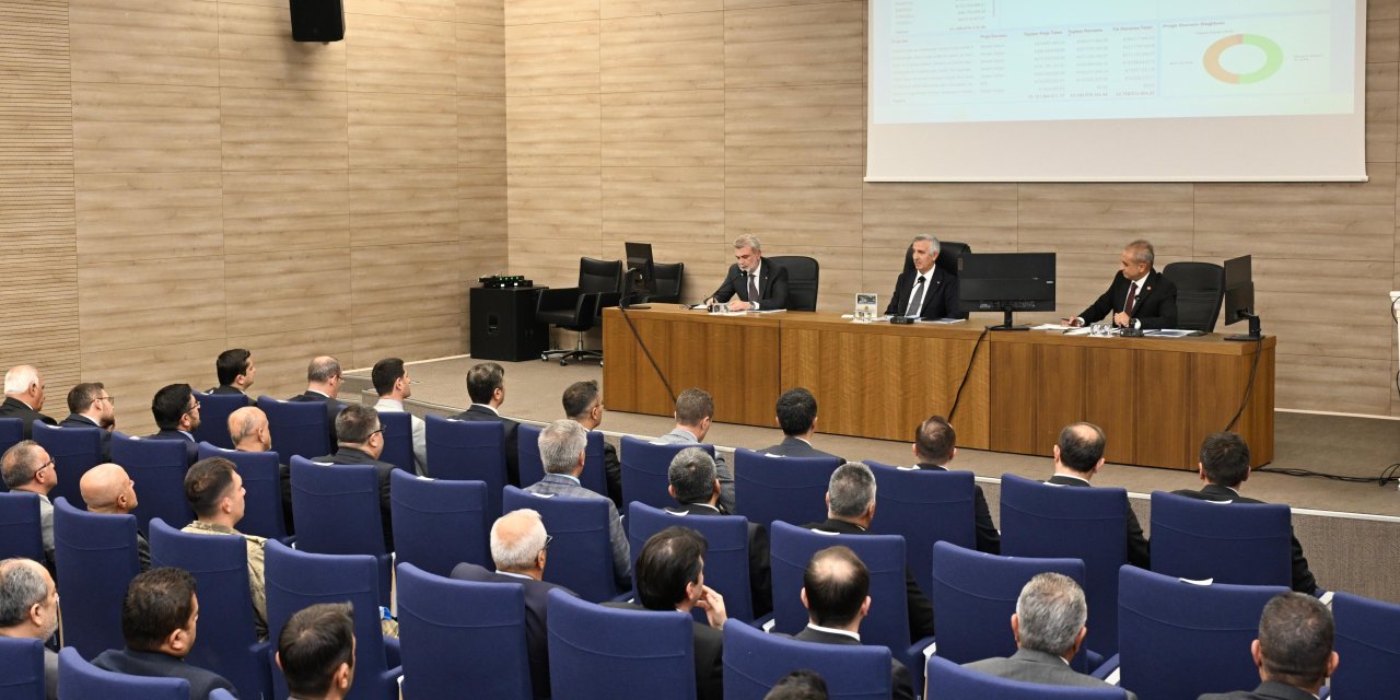 Başkan Görgel İl Koordinasyon Toplantısına Katıldı