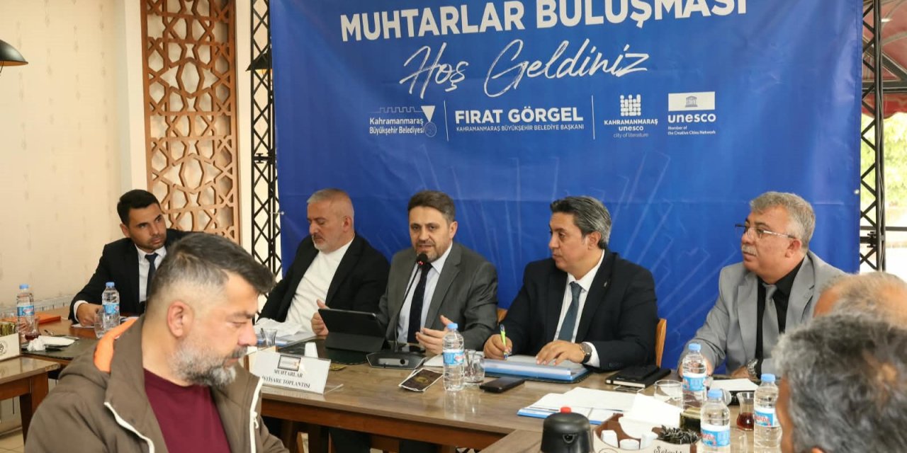 Muhtarlar Elbistan’da toplandı