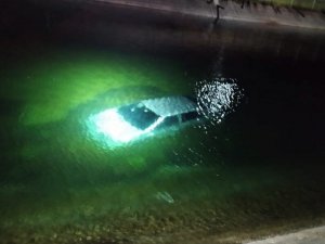 Kahramanmaraş’ta otomobil su kanalına uçtu 1 ölü