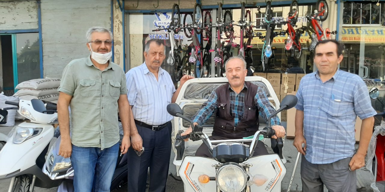 Yaşlı adamın hayali gerçek oldu