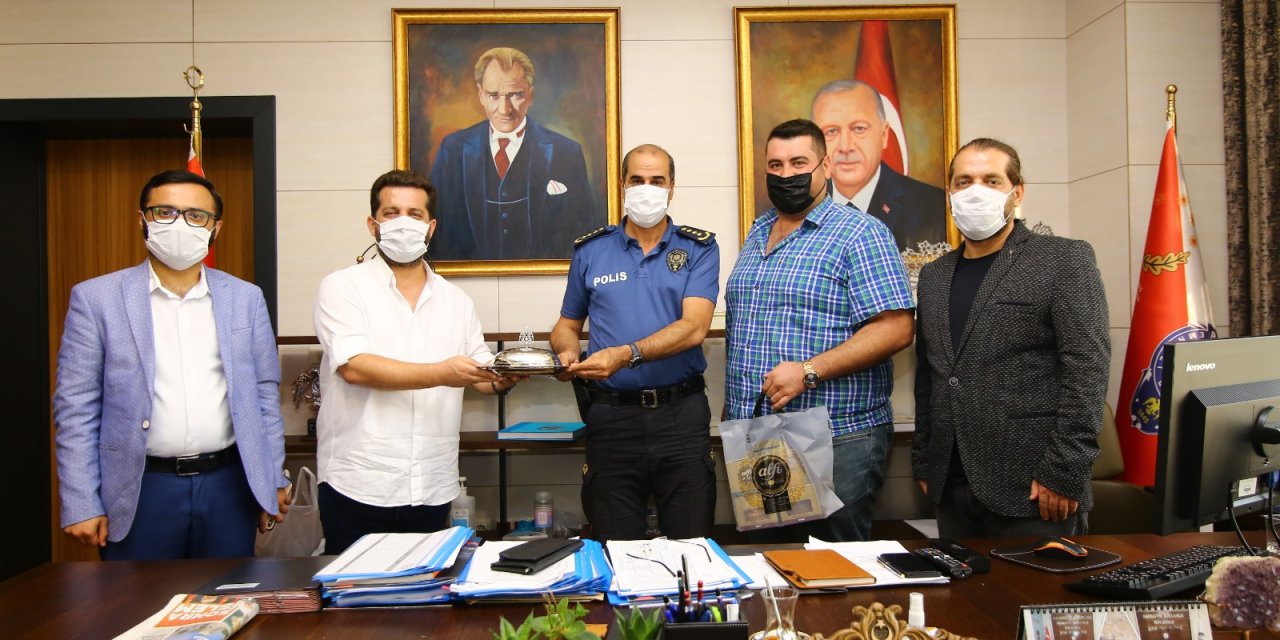 Başkan Büyükdereli'den İl Emniyet Müdürü Cebeloğlu'na ziyaret