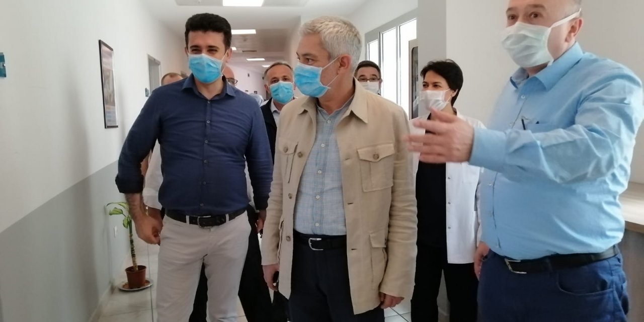 Elbistan’da covid-19 testi yapılmaya başlandı