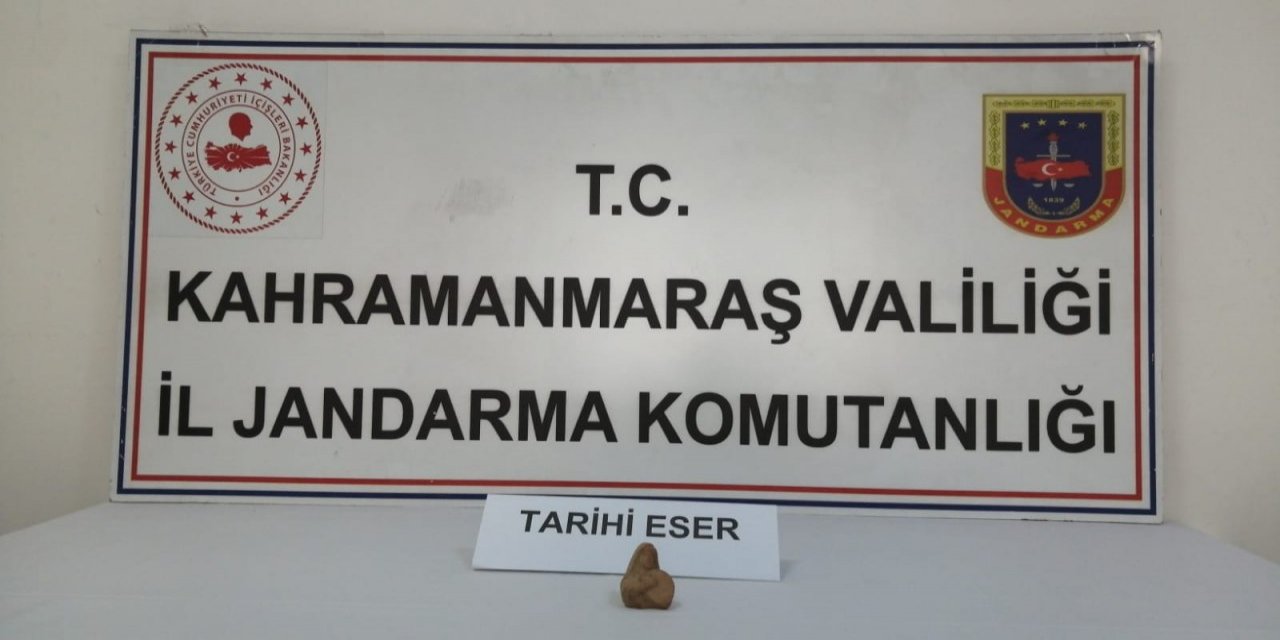 Kahramanmaraş’ta tarihi eser operasyonu
