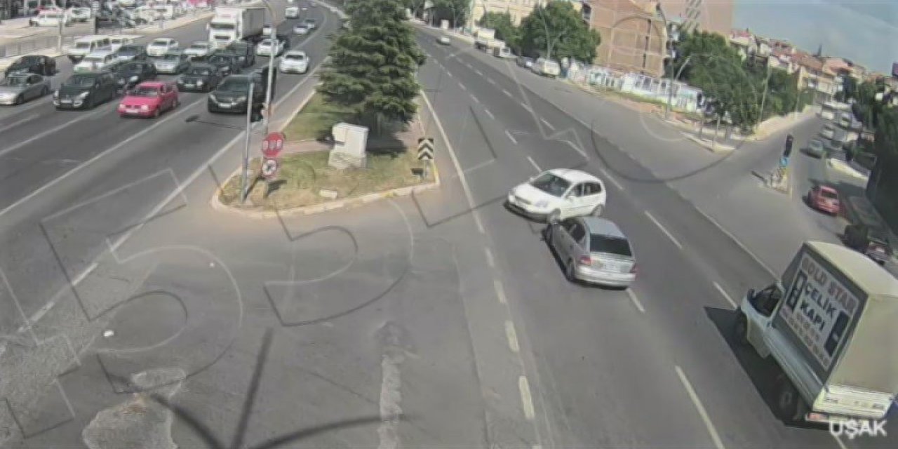 Trafik kazaları kamerada