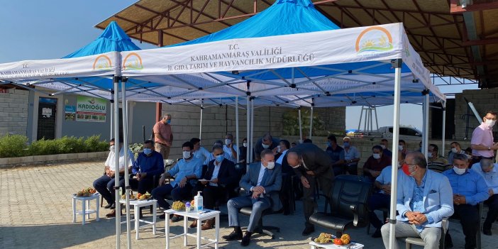 Kahramanmaraş’ta çiftçi okulu açıldı