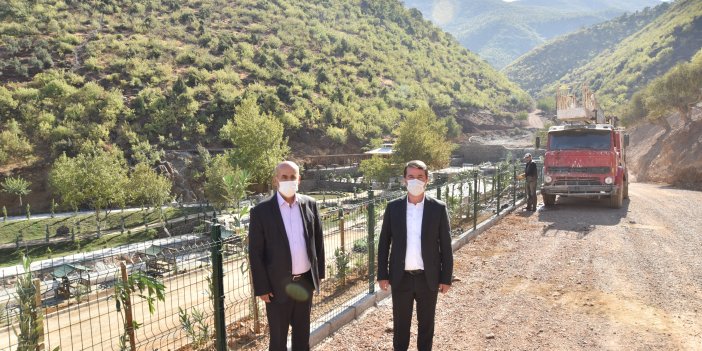 İmran Kılıç, Türkoğlu'ndaki çalışmaları yerinde inceledi