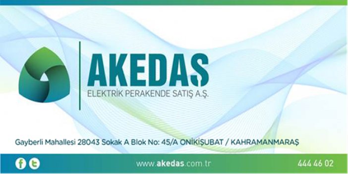 AKEDAŞ’taki işlemlerde HES kodu ile yapılacak