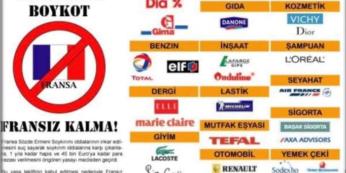 Türkiye’de bulunan Fransız markaları nelerdir?