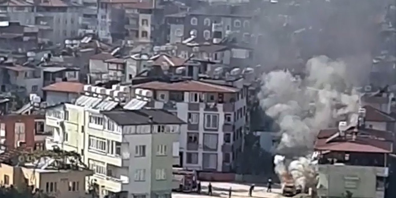 Hatay’da LPG’li otomobil alev topuna döndü