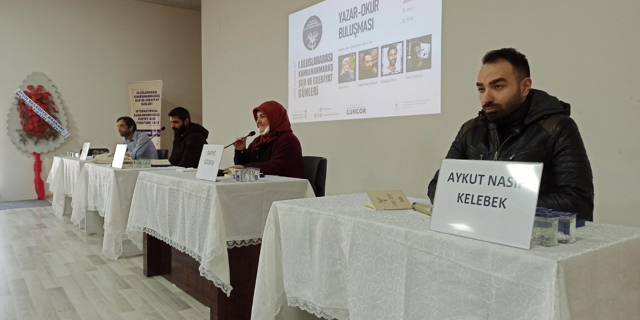 Afşin’de yazarlar okurlarıyla buluştu