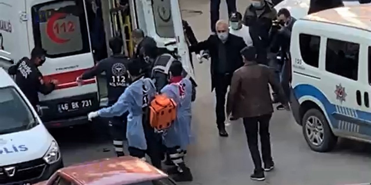 Silahlar sesleri kamera kaydına yansıdı