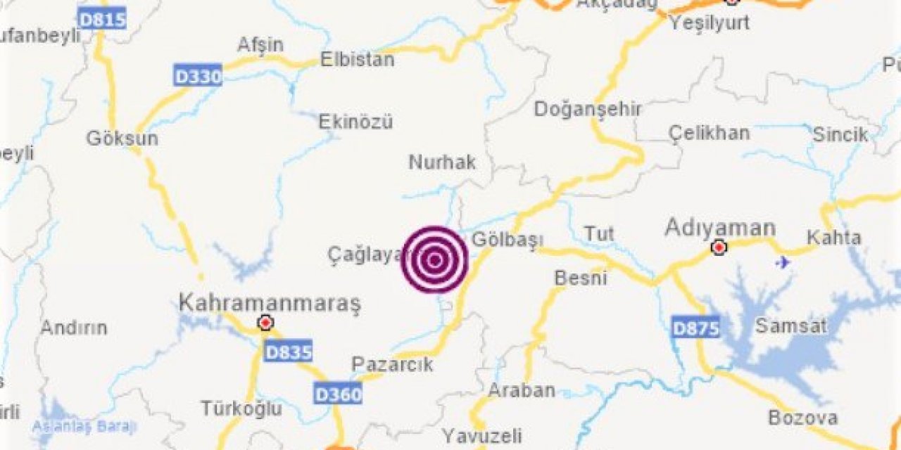 Çağlayancerit’te peş peşe deprem