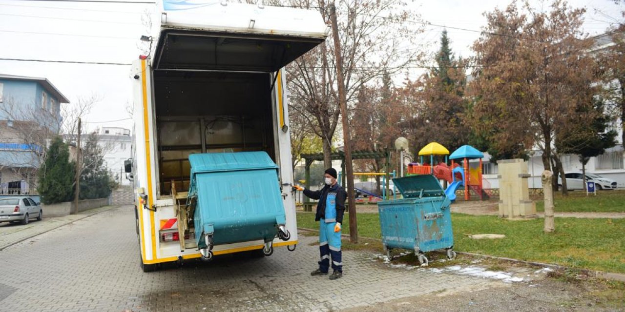 Dulkadiroğlu’nda dezenfekte çalışmaları sürüyor