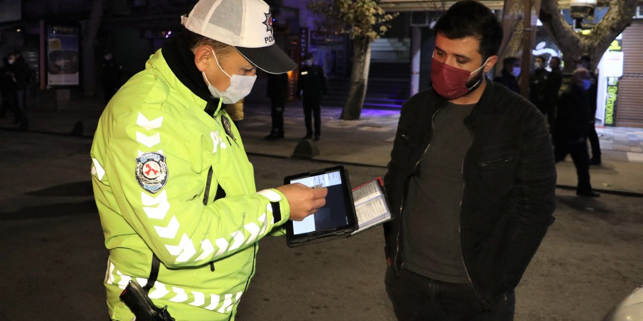 Olmayan ehliyetine 2. kez el konuldu