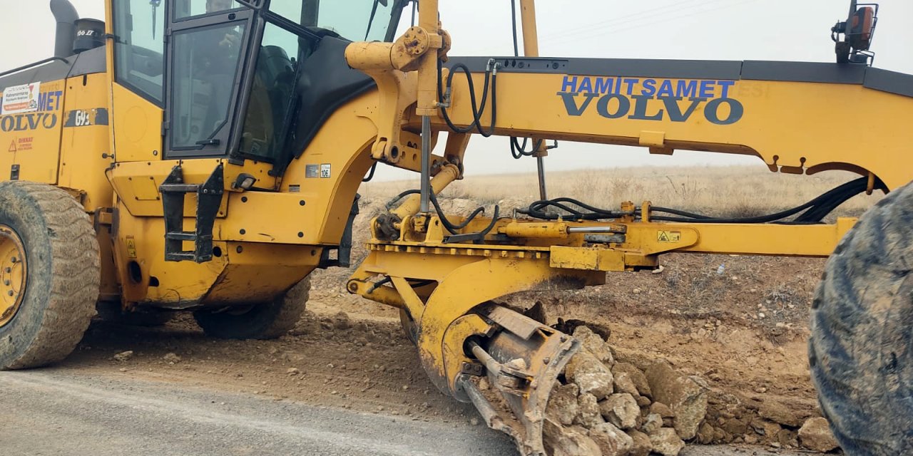 Elbistan Kavaktepe yolu genişletiliyor