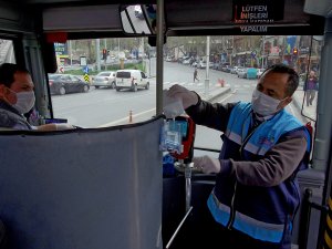 Kahramanmaraş’ta Dezenfektan Dispenseri Dağıtımına Başlandı