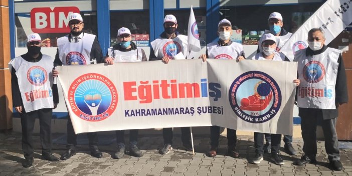 Eğitim-İş Sendikası Kahramanmaraş Şubesi’nden zam çağrısı