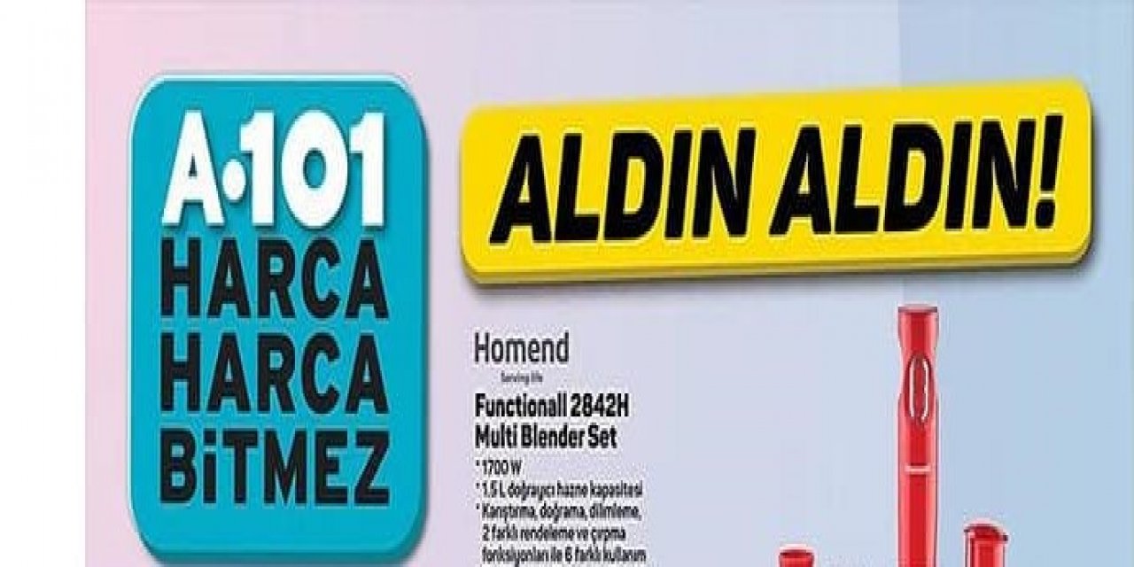 A101 21 Ocak indirim katalogları