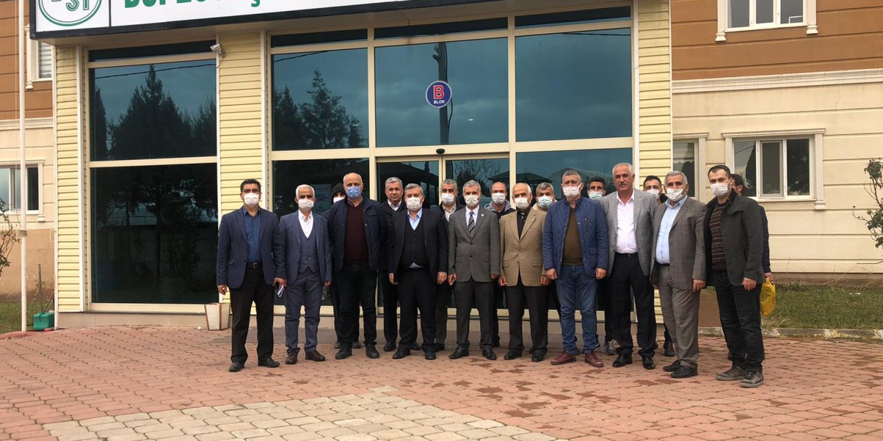 Başkan Akbaş'tan Adıyaman TEİAŞ ve DSİ ziyareti!